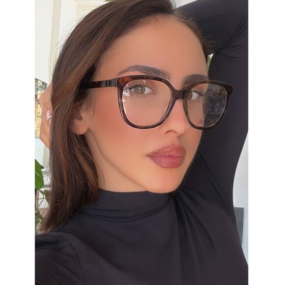 NEW Dior 30MontaigneMiniO R3I Eyeglasses Frames in Brown - Picture 1 of 7